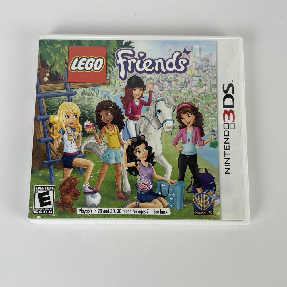 LEGO Friends (Nintendo 3DS, 2013) Complete with Insert Video Game